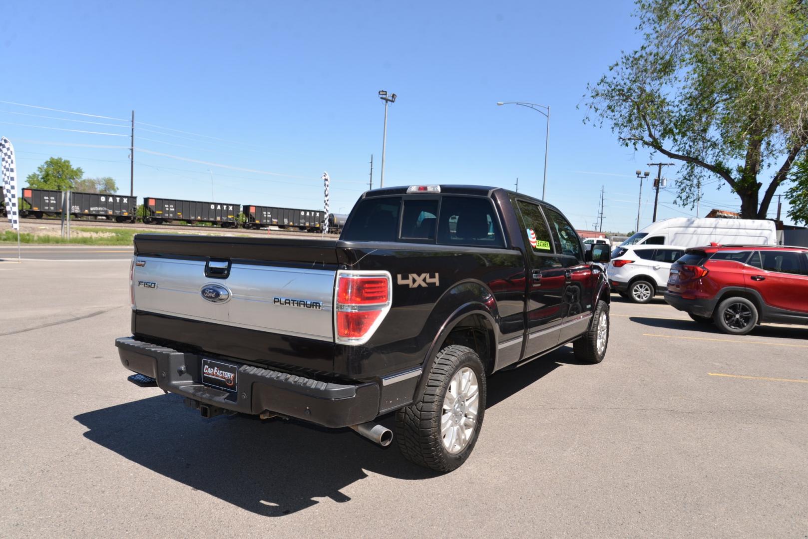 2013 Kodiak Brown /Brown leather Ford F-150 Platinum SuperCrew 6.5-ft. Bed 4WD (1FTFW1ET9DF) with an 3.5 Ecocoost Twin Turbo V6 engine, 6 speed automatic transmission, located at 4562 State Avenue, Billings, MT, 59101, (406) 896-9833, 45.769516, -108.526772 - 2013 Ford F150 Platinum Supercrew 6.5 Bed 4WD 3.5L V6 Ecoboost Twin Turbo Engine - 6 speed automatic transmission - 4WD - 147,549 miles - Inspected and serviced - copy of inspection and work performed as well as a full vehicle history report provided Platinum Edition - dual zone climate contr - Photo#2